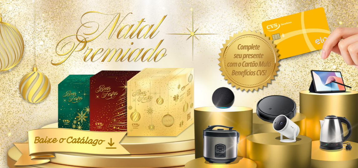 Natal Cesta CVS Prêmios Cesta Básica